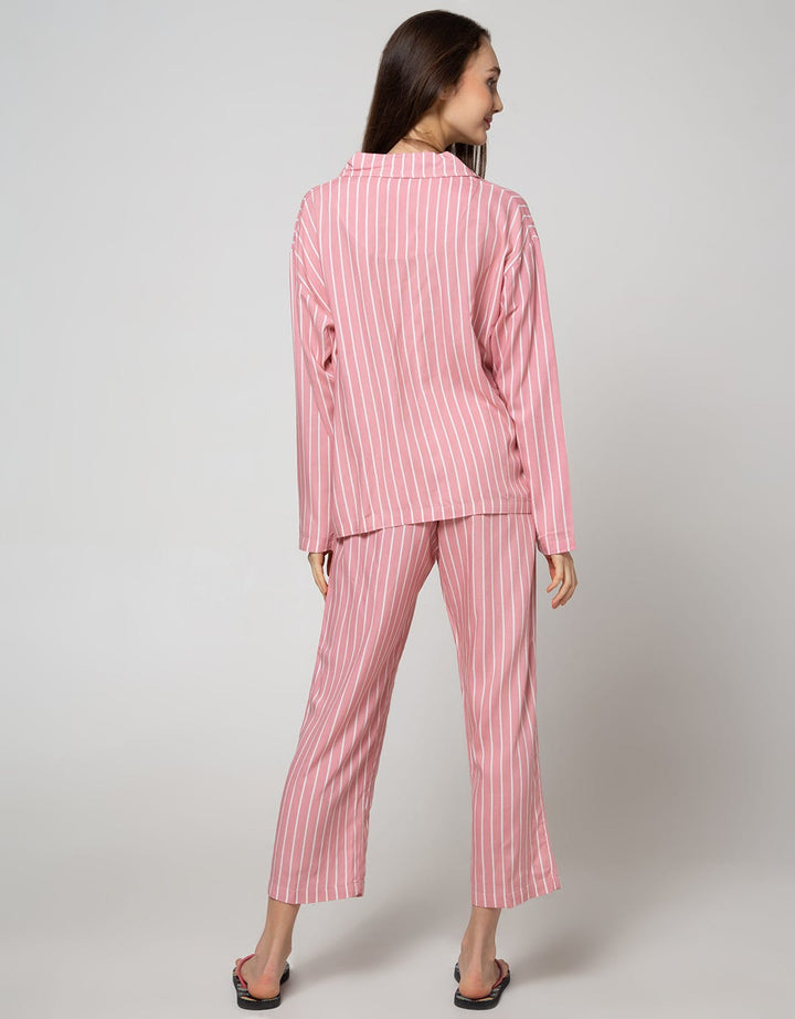 Disney Pooh Stripe Long Sleeve Pajama Pants