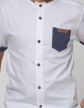 Nevada Short Sleeve Shirt Solid Dobby Spyder Koko
