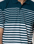 Cole Short Sleeve Polo Shirt Eng Stripe
