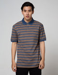 Cole Short Sleeve Polo Shirt Stripe Engineering