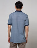 Cole Short Sleeve Polo Shirt Geo