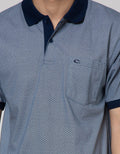 Cole Short Sleeve Polo Shirt Geo
