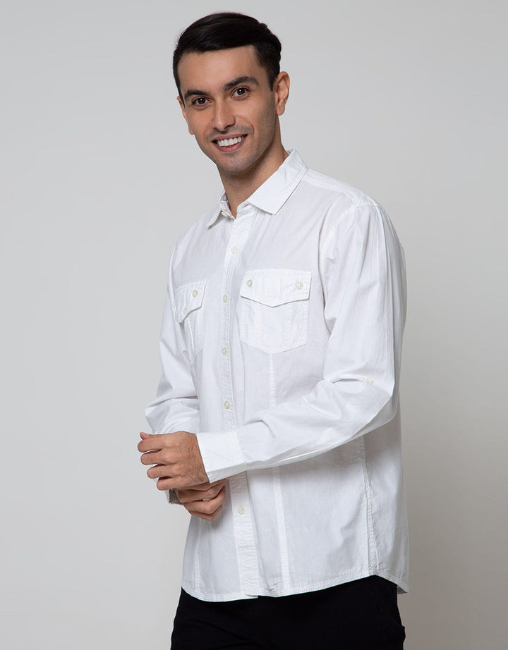 Cole Long Sleeve Shirt Reguler With Pocket