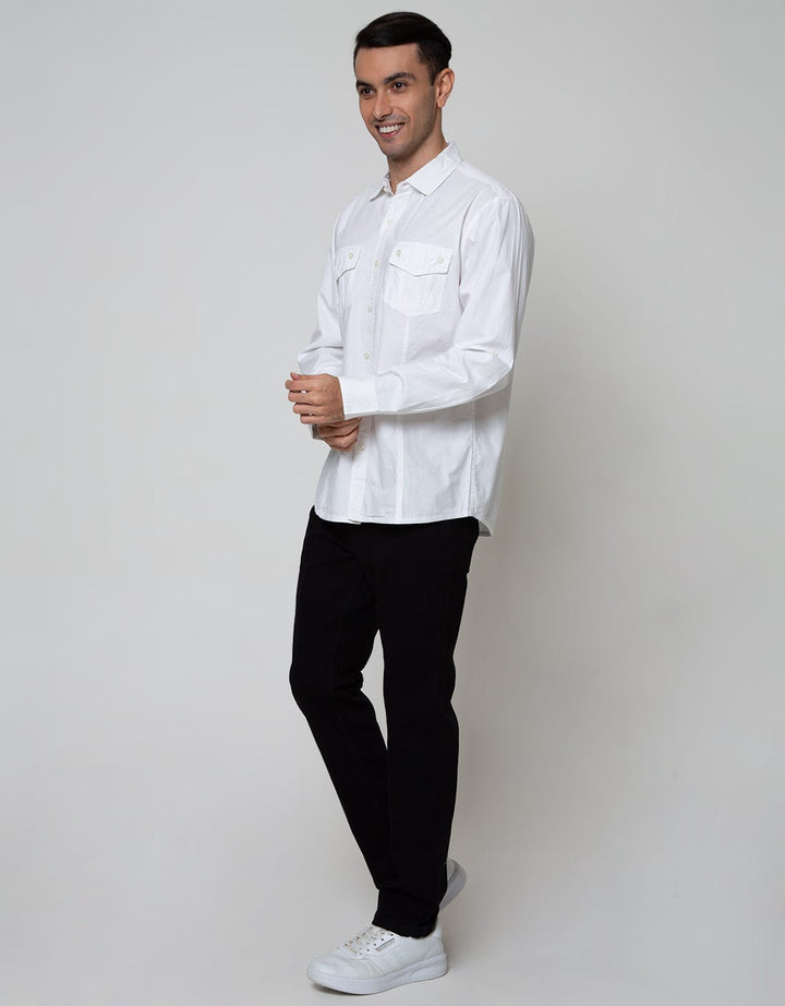 Cole Long Sleeve Shirt Reguler With Pocket