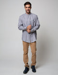 Cole Long Sleeve Shirt Checks Regular