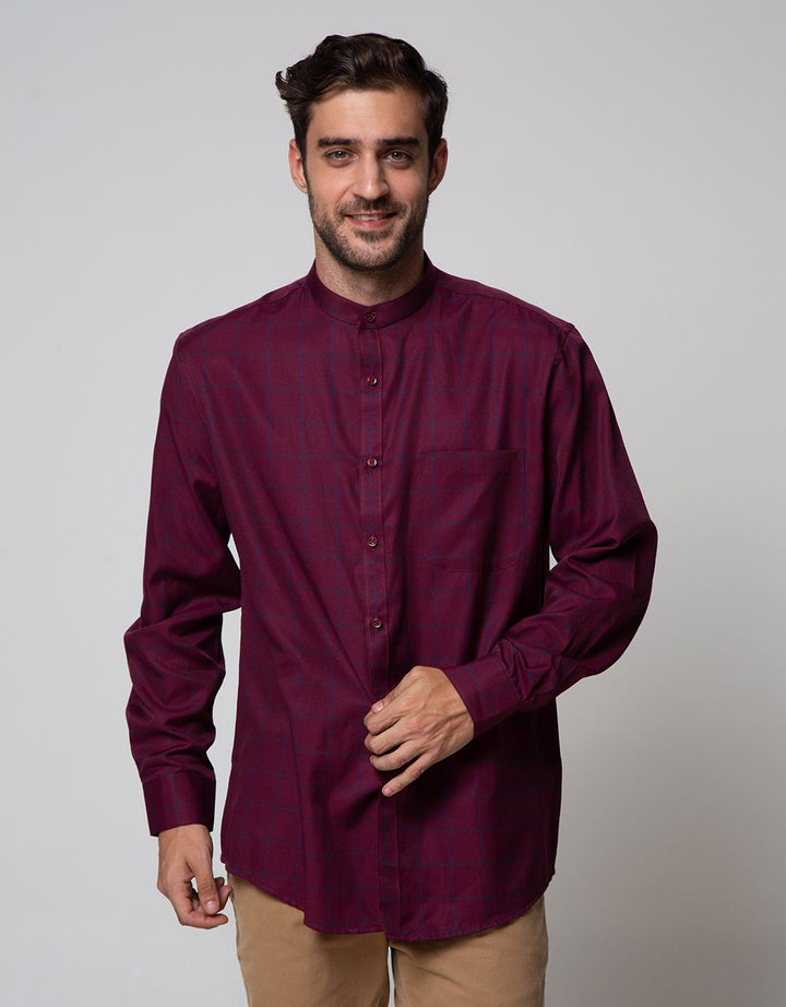 Cole Long Sleeve Shirt Checks Regular 