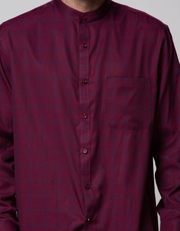 Cole Long Sleeve Shirt Checks Regular 