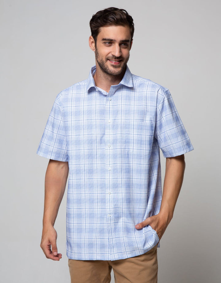 Cole Short Sleeve Shirt Checks Regular