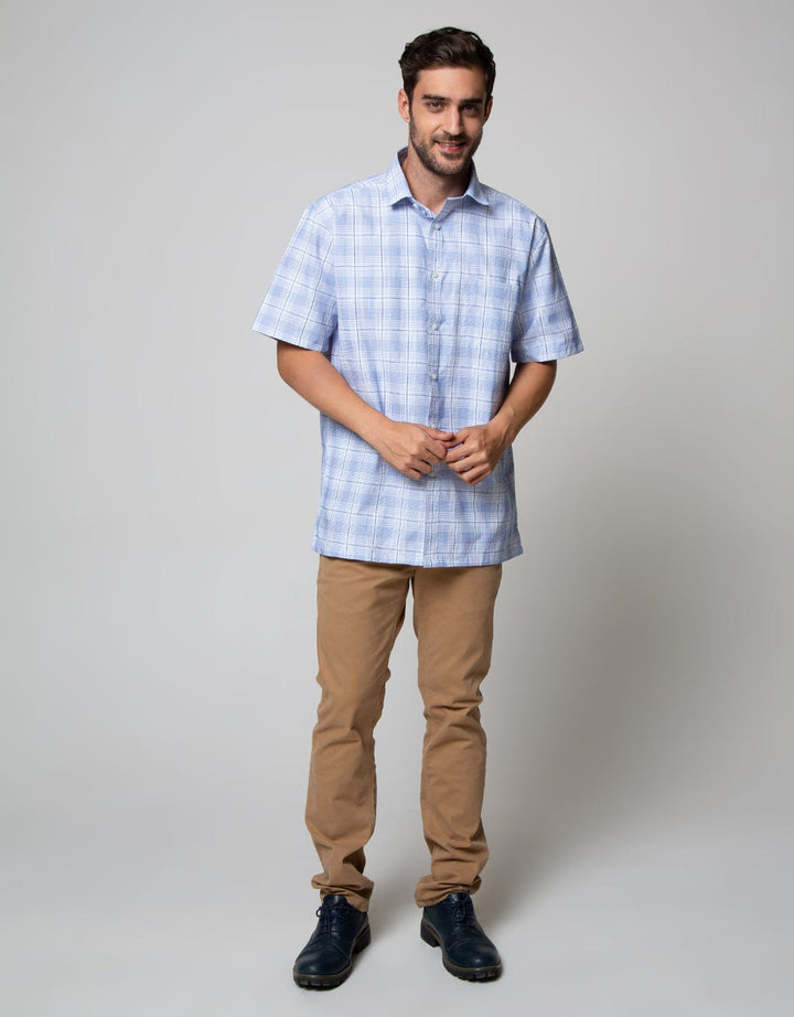 Cole Short Sleeve Shirt Checks Regular