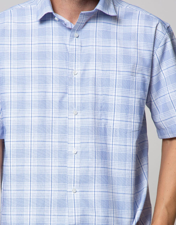 Cole Short Sleeve Shirt Checks Regular
