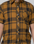 Nevada Short Sleeve Shirt Linen Checks