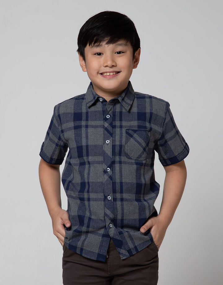 Nevada Short Sleeve Shirt Linen Checks