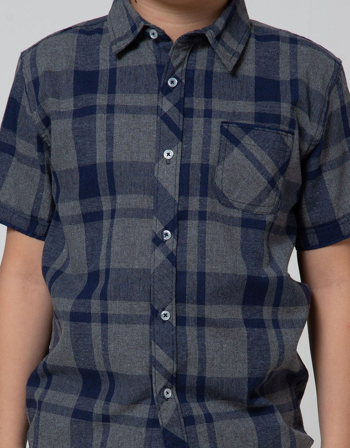 Nevada Short Sleeve Shirt Linen Checks