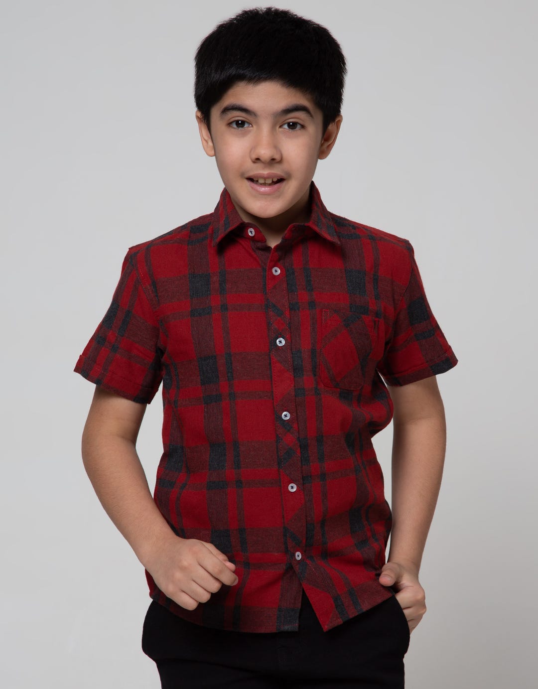 Nevada Short Sleeve Shirt Linen Checks