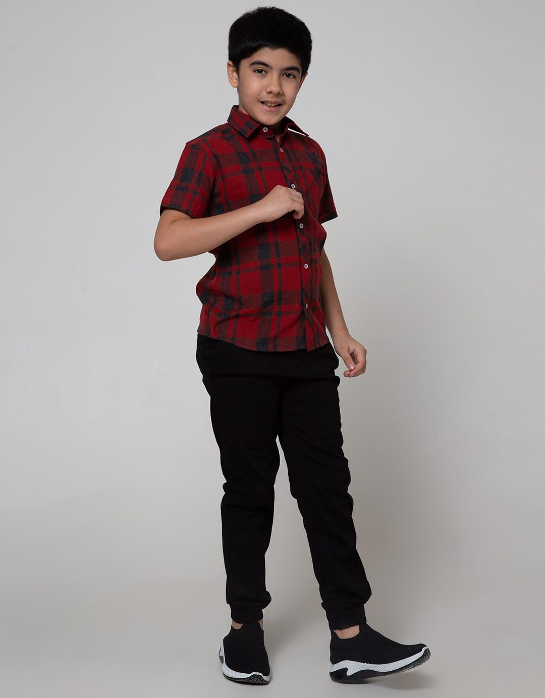 Nevada Short Sleeve Shirt Linen Checks