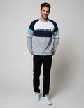 American Jeans Sweatshirt Color Block