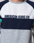 American Jeans Sweatshirt Color Block