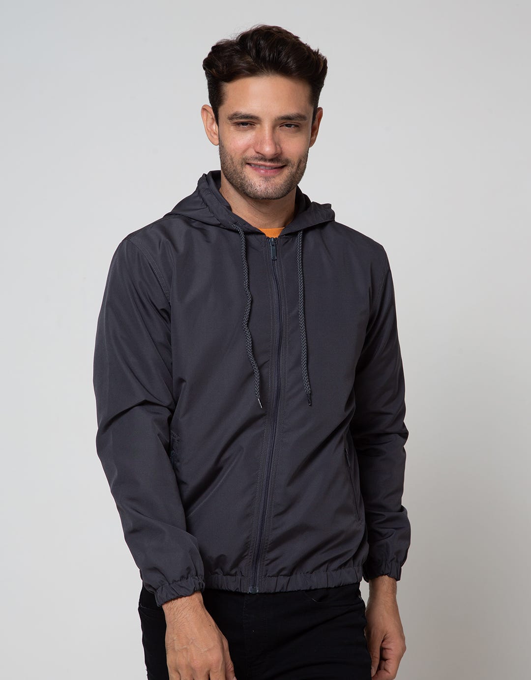 Cole Jacket Micro Hoodie Jersey Lining Solid