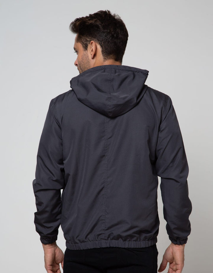 Cole Jacket Micro Hoodie Jersey Lining Solid