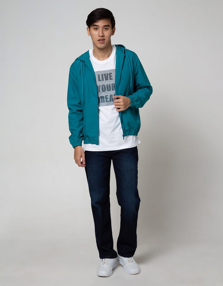 Cole Jacket Micro Hoodie Jersey Lining Solid