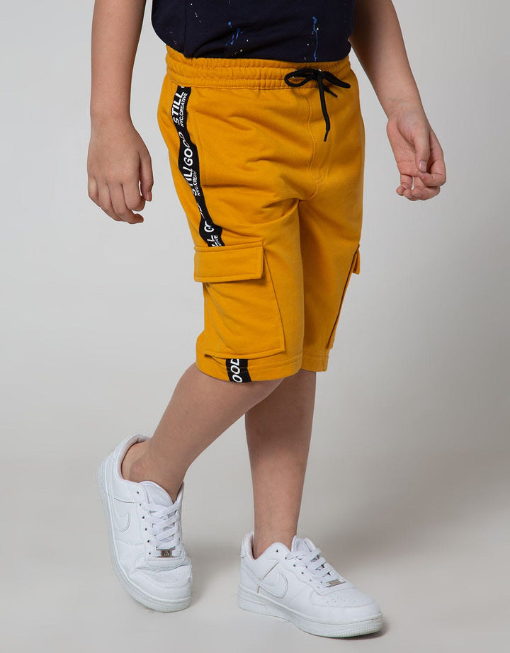 Nevada Short Pants Knit Cargo Side Tape