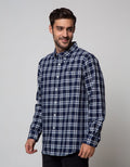 Cole Long Sleeve Shirt Med Check 1 Pocket