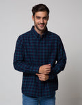 Cole Long Sleeve Shirt Med Check 1 Pocket