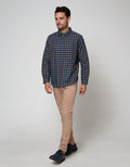 Cole Long Sleeve Shirt Check Pocket