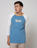 Nevada Long Sleeve Raglan T-Shirt Print Don't Talk Just Act