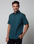 Cole Short Sleeve Poplin Shirt Motif
