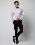 Cole Long Sleeve Motif Shirt Poplin