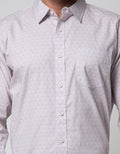 Cole Long Sleeve Motif Shirt Poplin