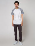 Nevada Short Sleeve Raglan T-Shirt Plain