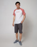 Nevada Short Sleeve Raglan T-Shirt Print Casual