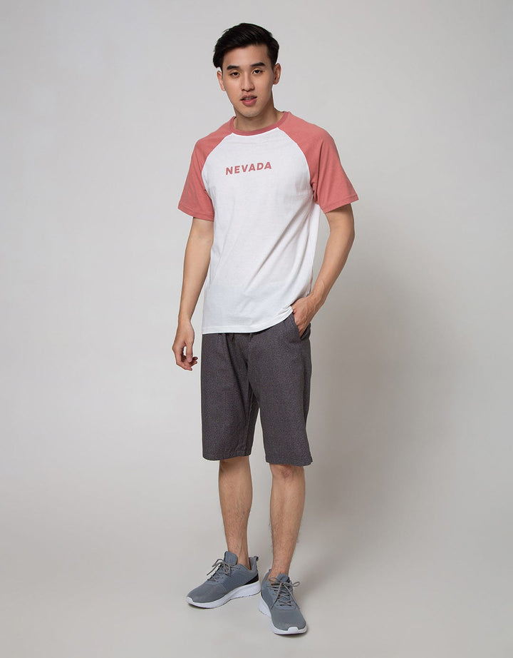 Nevada Short Sleeve Raglan T-Shirt Print Casual