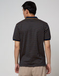 Nevada Short Sleeve Polo Shirt Jersey Stripe With Pocket