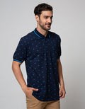 Cole Short Sleeve Polo Shirt Polo Print Bird