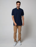 Cole Short Sleeve Polo Shirt Polo Print Bird