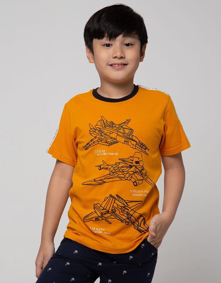 Aero Short Sleeve T-Shirt Print 3 Plane