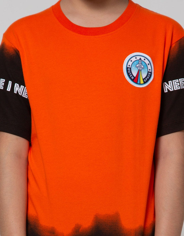 Aero Short Sleeve Regu Logo Sublime Outer Space