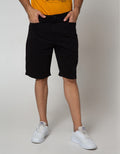 Cole Bermuda Pants Short With Rib At Pocket Corner