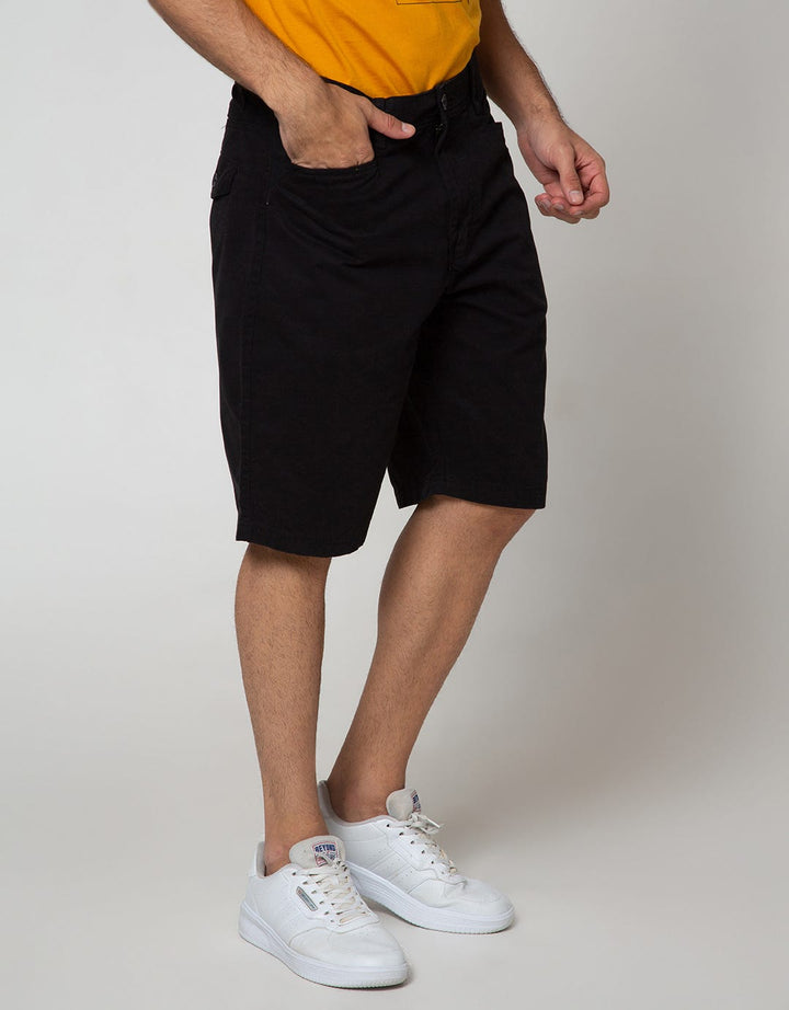 Cole Bermuda Pants Short With Rib At Pocket Corner