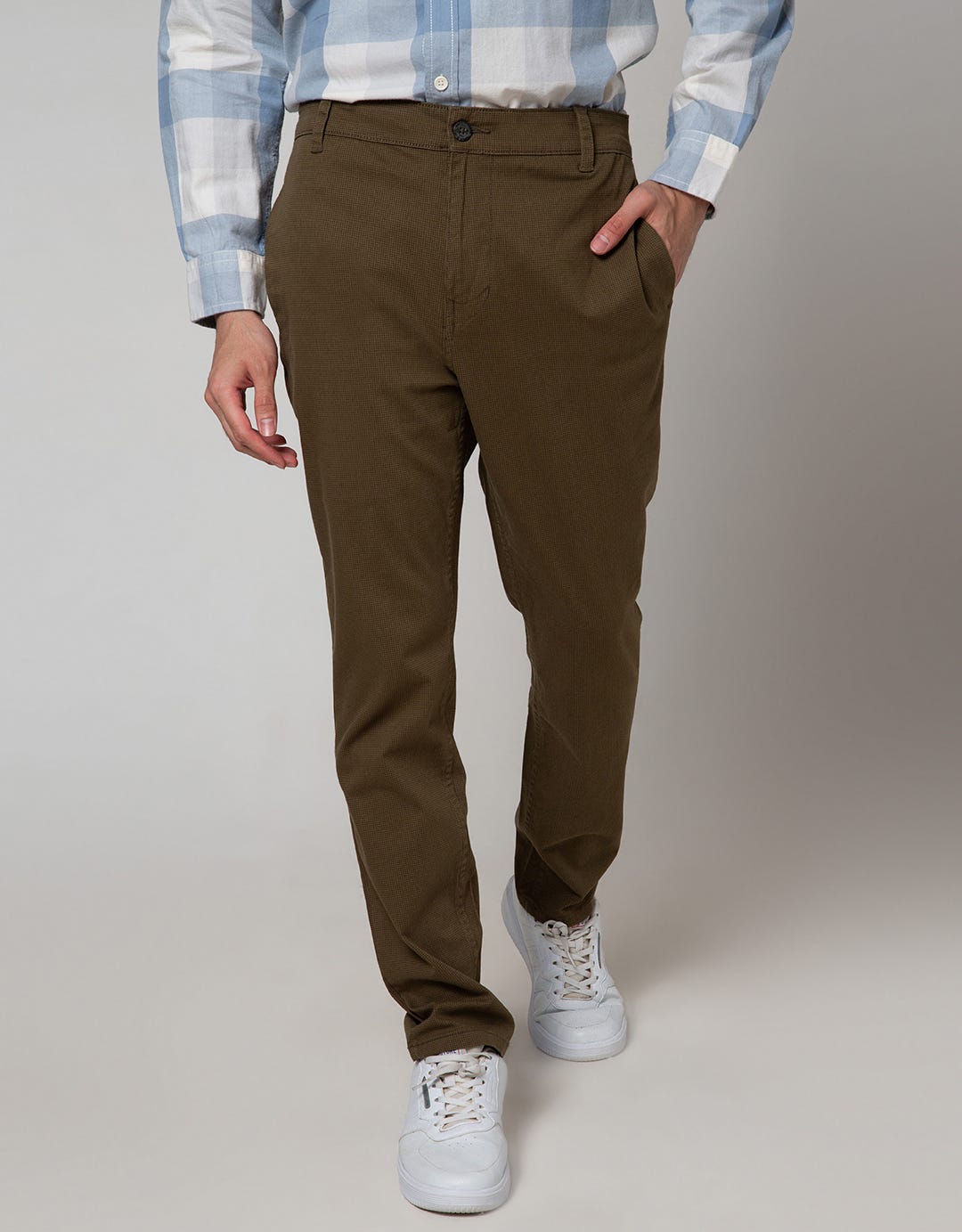 Cole Long Pants Allover Print Slant Pocket