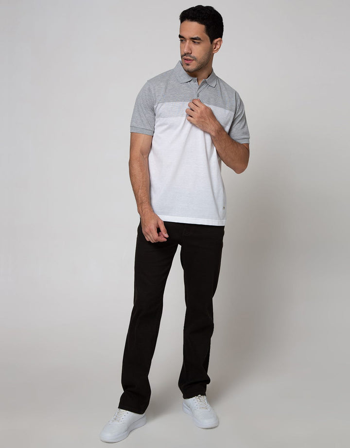 Nevada Short Sleeve Polo Shirt Stripe