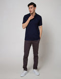 Nevada Short Sleeve Polo Shirt Jersey Tape On Shoulder