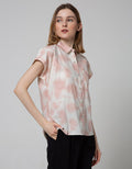 Connexion Short Sleeve Shirt Tie Dye 1 Pocket