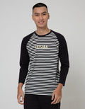Nevada Long Sleeve Raglan T-Shirt Stripe