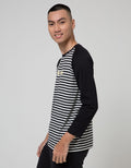 Nevada Long Sleeve Raglan T-Shirt Stripe