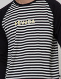 Nevada Long Sleeve Raglan T-Shirt Stripe
