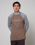 Nevada Long Sleeve Raglan T-Shirt Print Logo